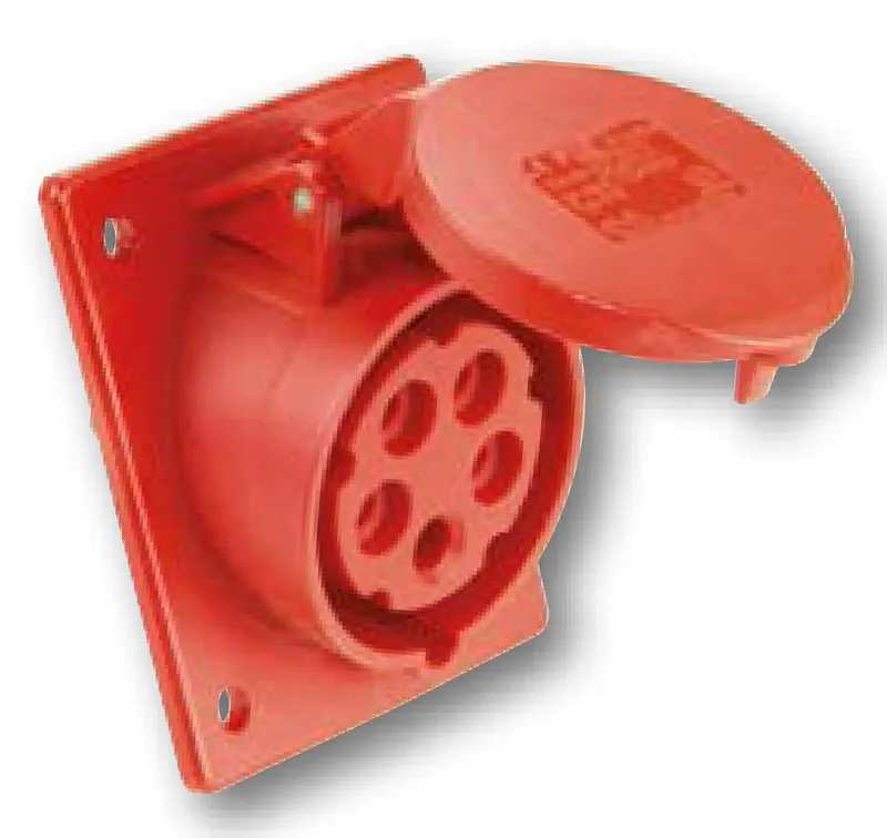 Prese da quadro inclinata 3P+N+T 400V 16A